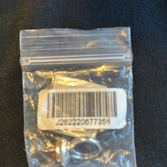 DDD Hammered Sterling silver Amber Size 7 Ring - Picture 10 of 10